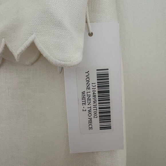 Reformation White Midi Skirt - Picture 3 of 4